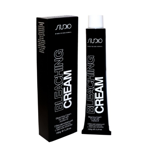 Крем обесцвечивающий для волос с маслом жожоба / Kapous Studio, 150 г