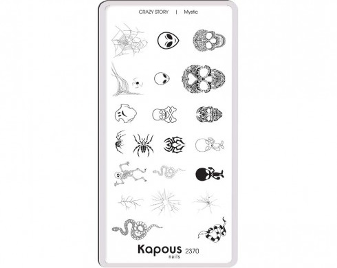 Пластина для стемпинга Crazy story Mystic / Kapous