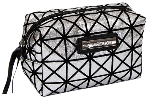 Косметичка / Hairway Silver, 15x7x9 см 