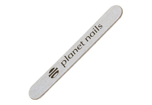 Пилка на деревянной основе зебра 8,5см 100/180 / Planet Nails