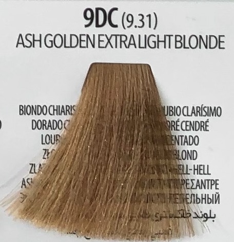 Крем-краска 9DC 9.31 Экстра светлый блондин золотой пепельный / Screen Purease, 100 мл