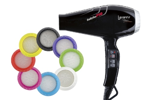 Фен / BabylissPro Luminoso Nero ionic 2100W BAB6360IBE