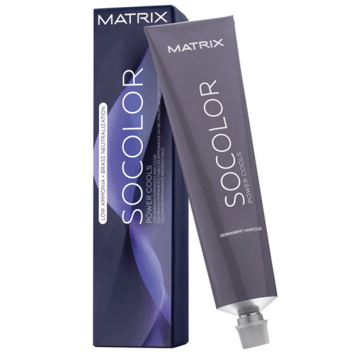 Крем-краска MX 6AA темный блондин глубокий пепельный / Matrix, 90 мл 