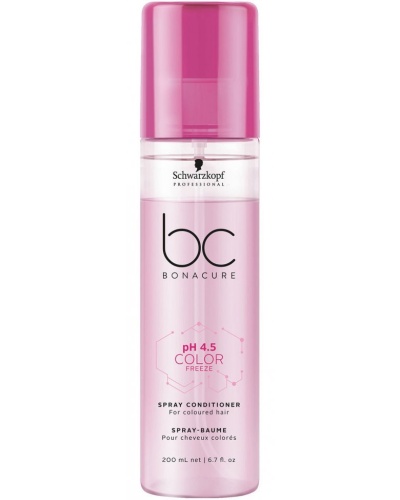 Спрей-кондиционер для окрашеных волос / Schwarzkopf BC Bonacure pH4/5 Color Freeze, 200 мл