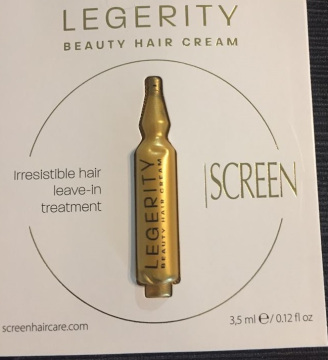 Крем ддя ухода за волосами / Screen Legerity Beauty Hair Cream 3,5 мл