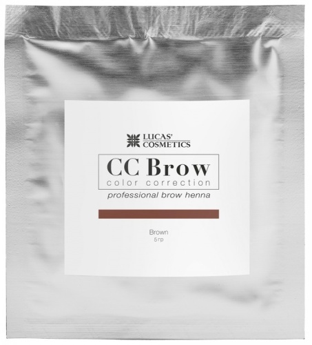 Хна для бровей в саше коричневый / CC Brow brown, 5 гр
