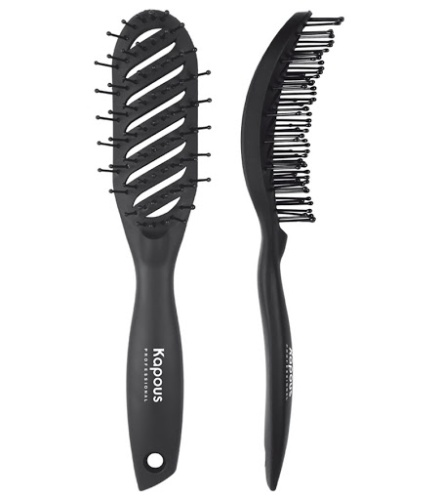 Эргономичная щетка с покрытием «Soft Touch» / Kapous Professional