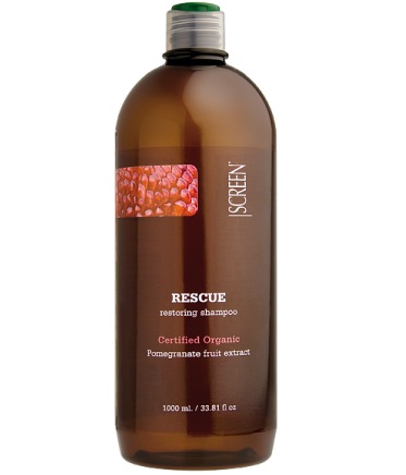 Шампунь для восстановления волос с экстрактом граната / Screen Rescue Restoring Shampoo, 1000 мл