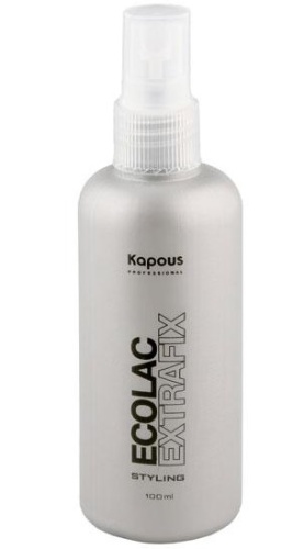 Лак для волос жидкий сверхсильной фиксации / Kapous Professional Ecolac Extrafix,100 мл 
