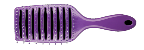 Щетка вентиляционная 11-рядная фиолетовая / MelonPro