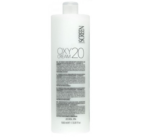 Эмульсия окисляющая на кремовой основе 20 vol – 6% / Screen OXY Cream, 1000 мл
