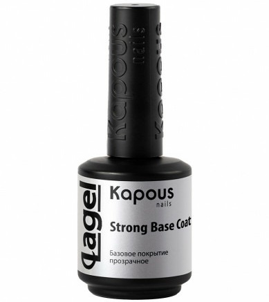 Базовое покрытие прозрачное «Strong Base Coat» «Lagel», 15 мл