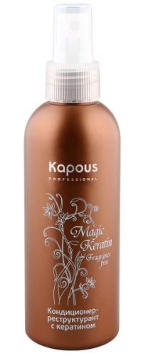 Кондиционер-реструктурант с кератином / Kapous Professional "Magic Keratin", 200 мл 