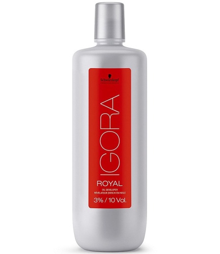 Лосьон-окислитель 3% на маслянной основе / Schwarzkopf Igora Royal, 1000 мл