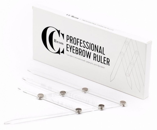 Циркуль для бровей пластмассовый / LUCAS’ COSMETICS 