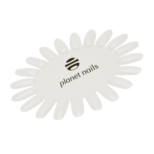 Палитра для нанесения лаков Ромашка, матовая с логотипом / Planet Nails