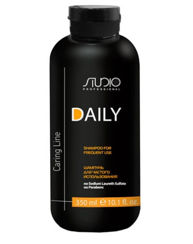 Шампунь для частого использования / Kapous "Daily" Caring line Studio, 350 мл  