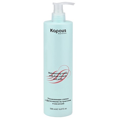 Сливки увлажняющие с фруктовыми экстрактами и кислотами / Kapous, 500 мл