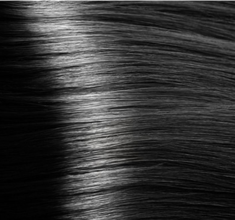 Крем-краска с кератином NA 1.0 "Черный" / Kapous, 100 мл