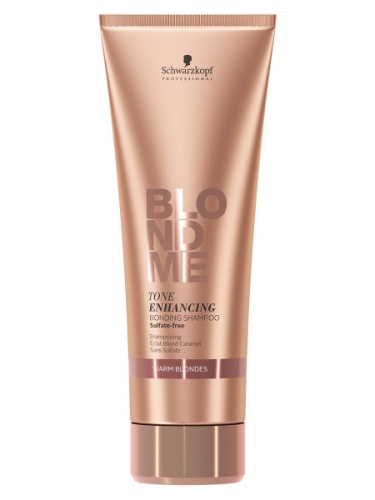 Шампунь для поддержания теплых оттенков блонд / Schwarzkopf Blondme Tone Enhancing Bondi, 250 мл