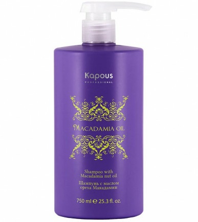 Шампунь с маслом ореха макадамии / Kapous Professional "Macadamia Oil", 750 мл 