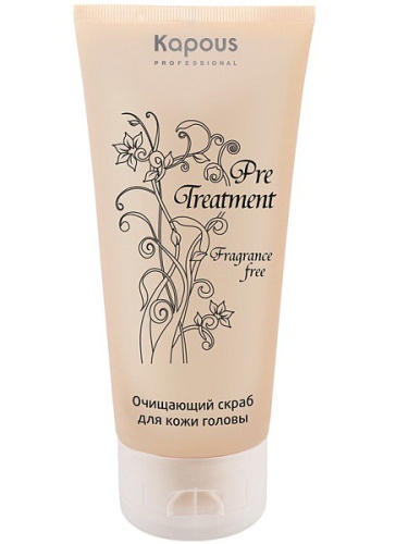 Скраб очищающий для кожи головы / Kapous PreTreatment, 150 мл 