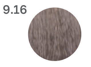 Крем-краска 9.16 Светлый блондин пепельно-фиолетовый / INFINITY Concept, 100 мл