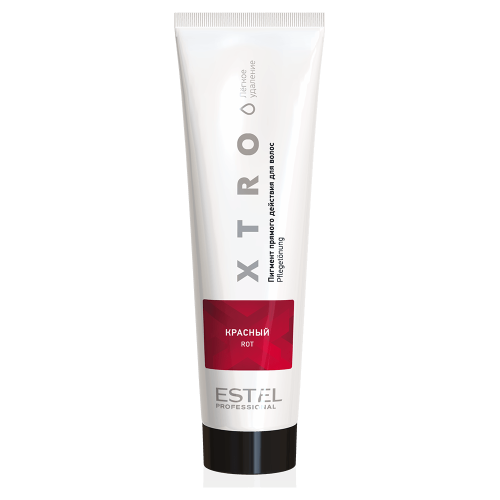 Пигмент прямого действия для волос "Красный" / Estel Professional XTRO, 100 мл
