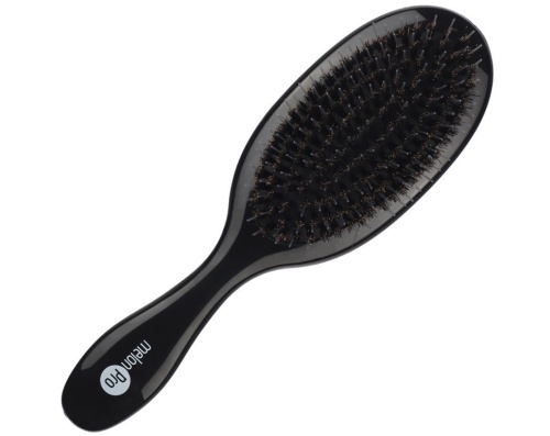 Щетка для волос нейлон натуральная щетина 215*65 мм / MelonPro