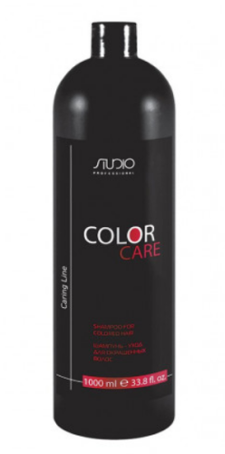 Шампунь-уход для окрашенных волос / Kapous Studio "Color Care" Caring line, 1000 мл