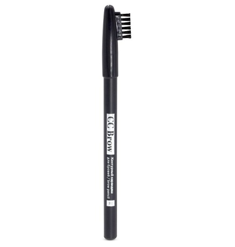 Карандаш контурный BROW PENCIL СС BROW цвет 01 (серо-чёрный)