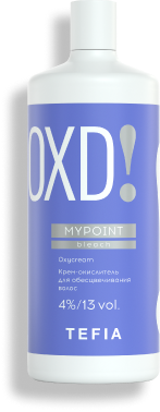 Крем-окислитель для обесцвечивания волос 4% / TEFIA MYPOINT, 900 мл