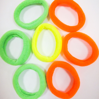 Резинка для волос цветные текстиль / MelonPro, 100 шт.в уп.