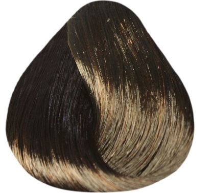 Крем-краска 4/70 De Luxe шатен коричневый для седины 60мл ESTEL