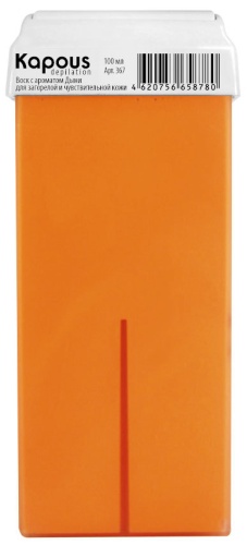 Воск жирорастворимый с ароматом Дыни в картридже / Kapous, 100 мл 