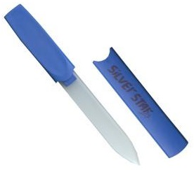 Пилка стеклянная в пластиковом чехле / Silver Star Ат-211, 12,5 см 