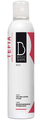 Спрей для долговременной укладки волос / Tefia BEAUTY SHAPE TECH, 250 мл 
