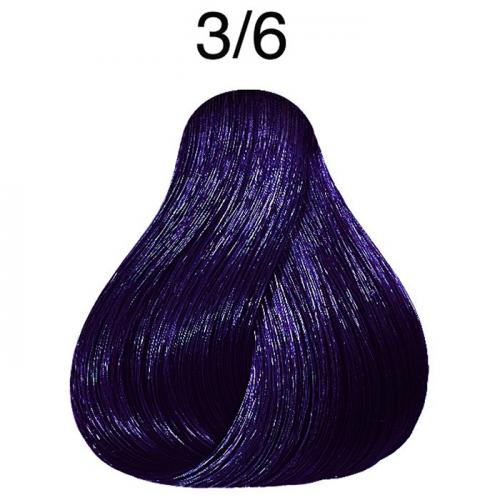 Крем-краска 3/6  темный шатен фиолетовый / Londa Color, 60 мл