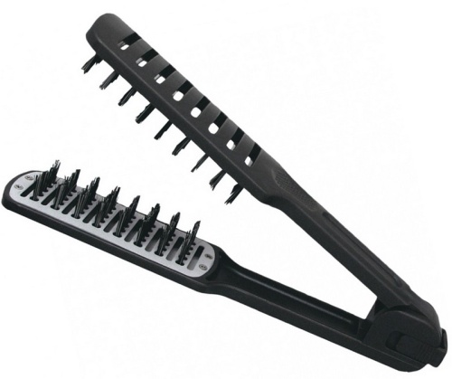 Щетка-щипцы нейлоновая щетина./ Eurostil