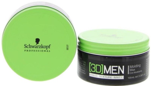 Воск формирующий / Schwarzkopf Professional [3D]Men Molding Wax, 100 мл