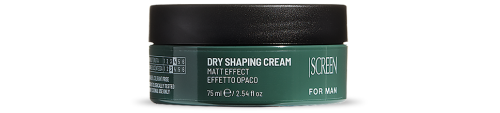 Крем моделирующий матовый для волос средней фиксации / Screen For Man Dry Shaping Cream, 75 мл