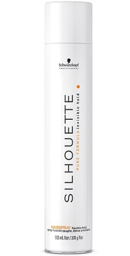 Лак для волос мягкой фиксации / Schwarzkopf Silhouette Pure, 500 мл