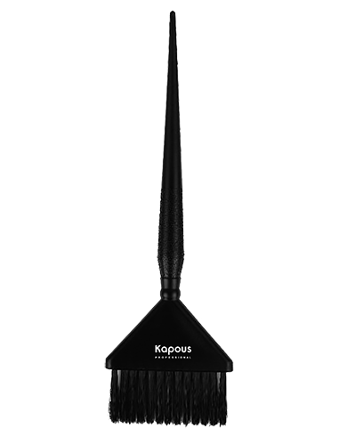 Кисть прямая для окрашивания, черная / Kapous Professional, 214*66 мм