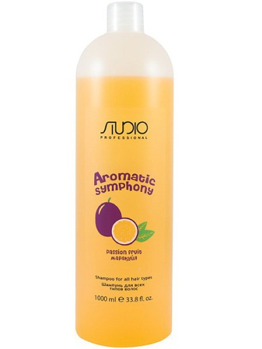 Шампунь для всех типов волос Маракуйя / Kapous Studio, 1000 мл
