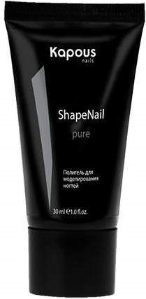 Полигель для моделирования ногтей Прозрачный / Kapous, 30 мл 