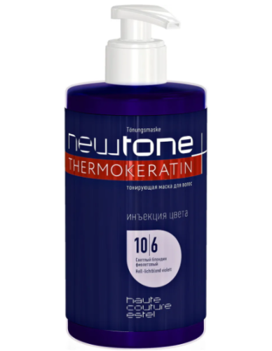 Тонирующая маска для волос 10/6 Светлый блондин фиолетовый / ESTEL NEWTONE, 435 мл