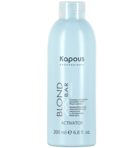 Оксид с экстрактом жемчуга серии “Blond Bar” Активатор / Kapous, 200 мл