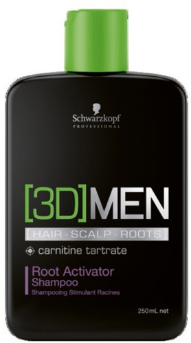 Шампунь активатор роста волос – очищение / Schwarzkopf Professional, [3D]MEN, 250 мл