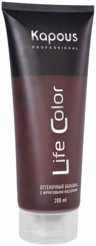 Бальзам оттеночный Медный / Kapous Professional Life Color, 200 мл