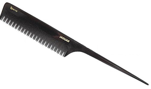 Расческа с пластиковым хвостом / Jaguar X-Line, 203 мм 
